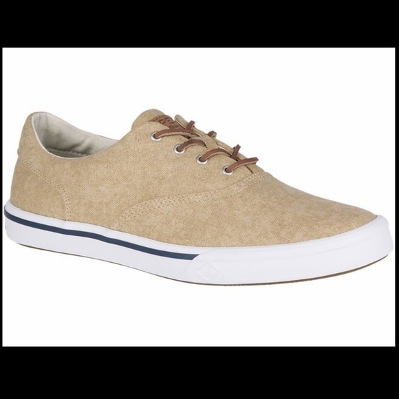 Sperry Other - Sperry Striper II Salt Washed CVO textile sneakers